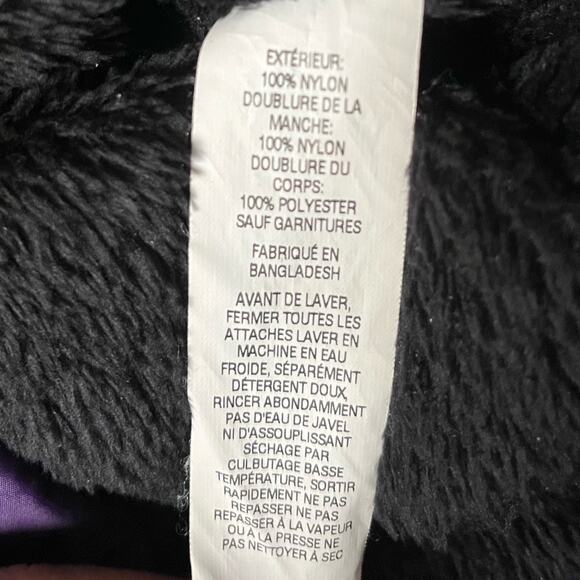 L.L. Bean Winter Hooded Jacket Purple Size Medium - Picture 4 of 5